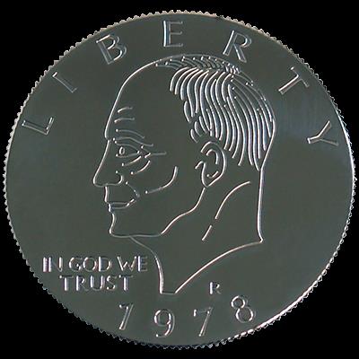 Eisenhower Palming Coin (Dollar Sized)by You Want it We Got it - Trick