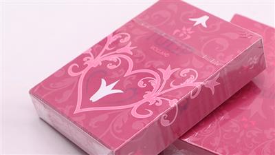 Pink Tulip Playing Cards Dutch Card House Company