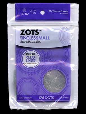 Sticky Dots Small (175 dots- 3/16 inch diameter) Bag of Singles