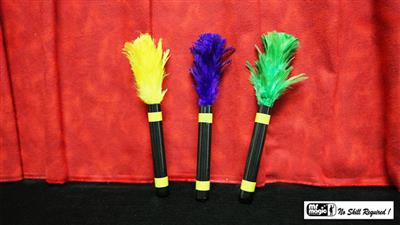 Ultra Visual Color Changing Feather (Small) by Mr. Magic - Trick