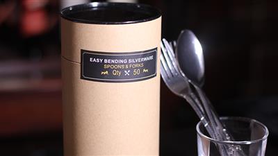 Easy Bending Silverware Spoons & Forks (50 ct.) - Trick