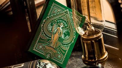 Limited Edition Green Tycoon Playing Cards by theory11