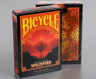 Bicycle Natural Disasters ''Wildfire'' Playing Cards by Collectable Playing Cards