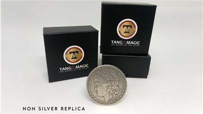 Replica Morgan Steel Coin (Gimmicks and Online Instructions) by Tango Magic - Trick