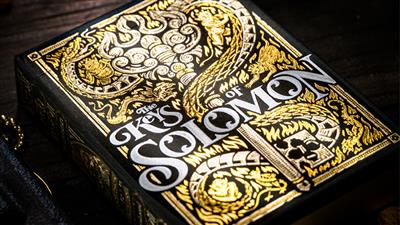 The Keys of Solomon: Golden Grimoire Playing Cards by Riffle Shuffle