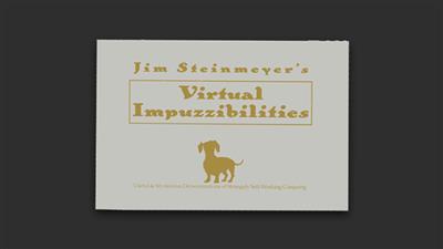 Virtual Impuzzibilities by Jim Steinmeyer - Book