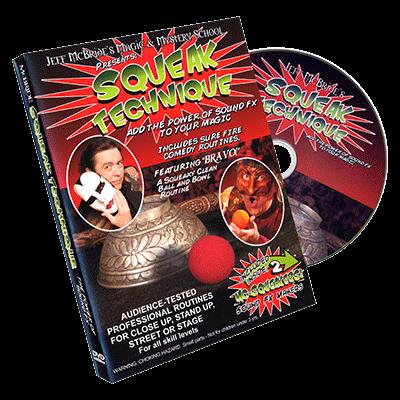 Squeak Technique (DVD and Squeakers) by Jeff McBride - DVD