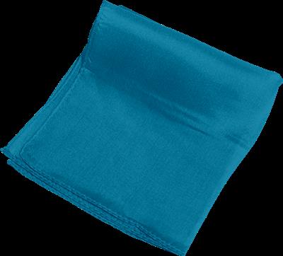 Silk 18 inch (Turquoise) Magic by Gosh - Trick