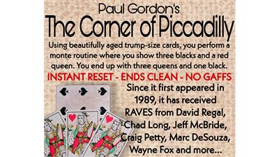 The Corner of Piccadilly (Trump Size plus online instruction) by Paul Gordon - Trick