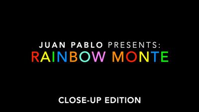 Rainbow Monte (Close up) by Juan Pablo - Trick