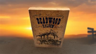 Deadwood Marked (Blue) Playing Cards by Matthew Wright and Mark Bennett