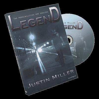 Legend (DVD and Gimmicks) by Justin Miller and Kozmomagic  - DVD