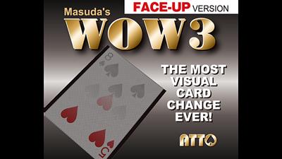 WOW 3 Face-Up (Gimmick and Online Instructions) by Katsuya Masuda - Trick