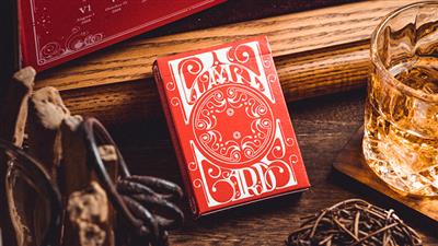 Smoke & Mirrors V8, Red (Standard) Edition Playing Cards by Dan & Dave