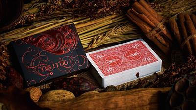 Love Promise of Vow (Red) Playing Cards by The Bocopo Playing Card Company