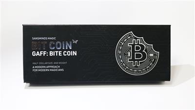 Bit Coin Gaff: Bite Coin (Silver) by SansMinds Creative Lab - Trick