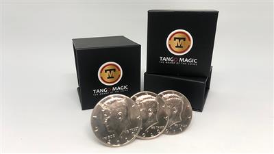 Triple TUC Half Dollar (D0183) Gimmicks and Online Instructions by Tango - Trick