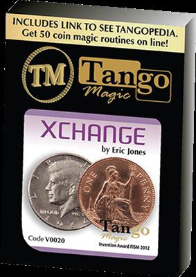 Xchange (Online Instructions and Gimmicks) V0020 by Eric Jones and Tango Magic - Trick