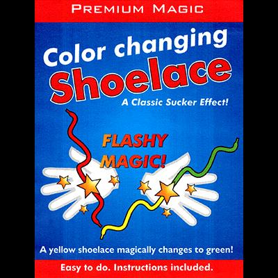 Color Changing Shoelaces by Premium Magic - Trick