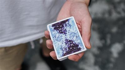 Fluid Art Blue (Cardistry Edition) Playing Cards