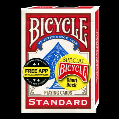 Bicycle Short Deck (Red) by US Playing Card Co.