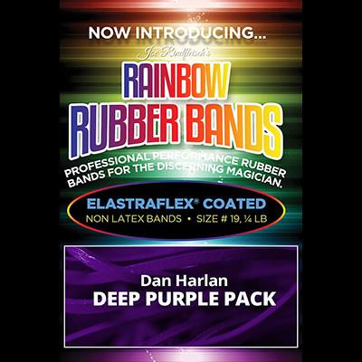 Joe Rindfleisch's Rainbow Rubber Bands (Dan Harlan - Deep Purple ) by Joe Rindfleisch - Trick