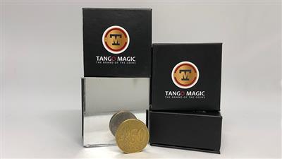 Euro-Dollar Copper And Silver (50 Cent Euro and Quarter Dollar) (ED003)by Tango Magic-Trick