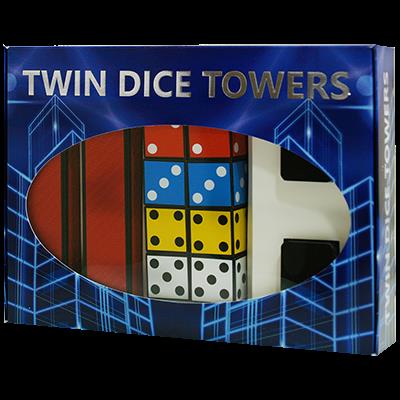 Twin Dice Towers by Joker Magic - Trick