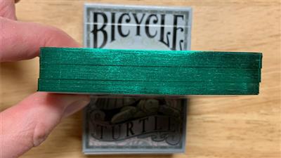 Gilded Bicycle Turtle (Land) Playing Cards