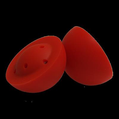 Split Ball - Red (1.7 inch) by JL Magic - Trick