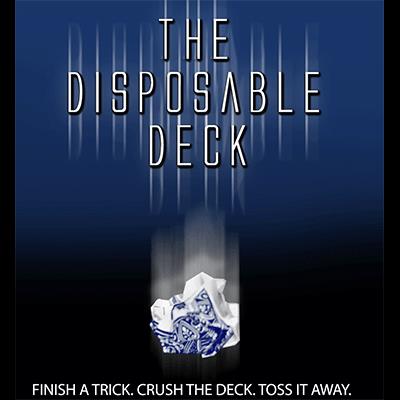 Disposable Deck 2.0 (blue) by David Regal - Trick