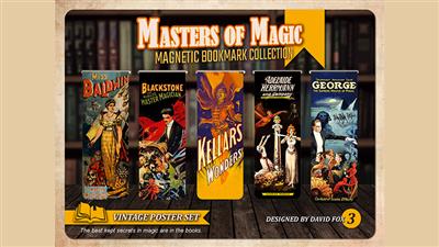 Masters of Magic Bookmarks Set 3. by David Fox - Trick