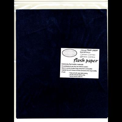 Flash Paper five pack(25x20cm) Black - Trick