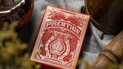 Prestige (Red) Playing Cards