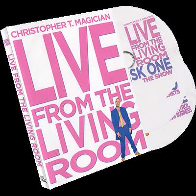 Live From The Living Room 3-DVD Set starring Christopher T. Magician - DVD