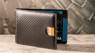 FPS Wallet Black (Gimmicks and Online Instructions) by Magic Firm - Trick