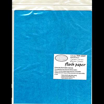 Flash Paper five pack(25x20cm) Blue - Trick